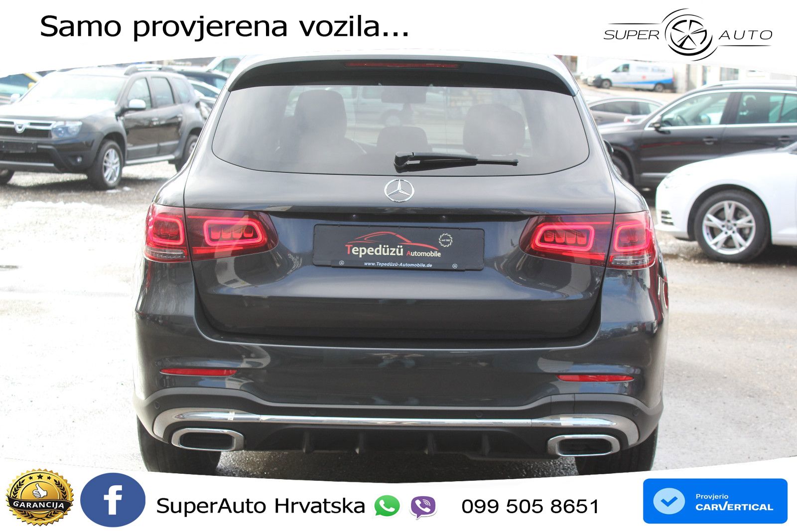 Mercedes GLC 220d (194 KS) 4MATIC G-TRONIC AMG LED+GR SJED+ACC
