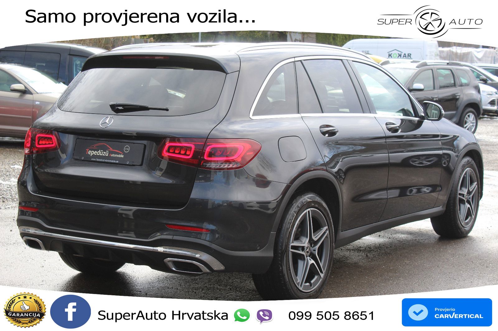 Mercedes GLC 220d (194 KS) 4MATIC G-TRONIC AMG LED+GR SJED+ACC