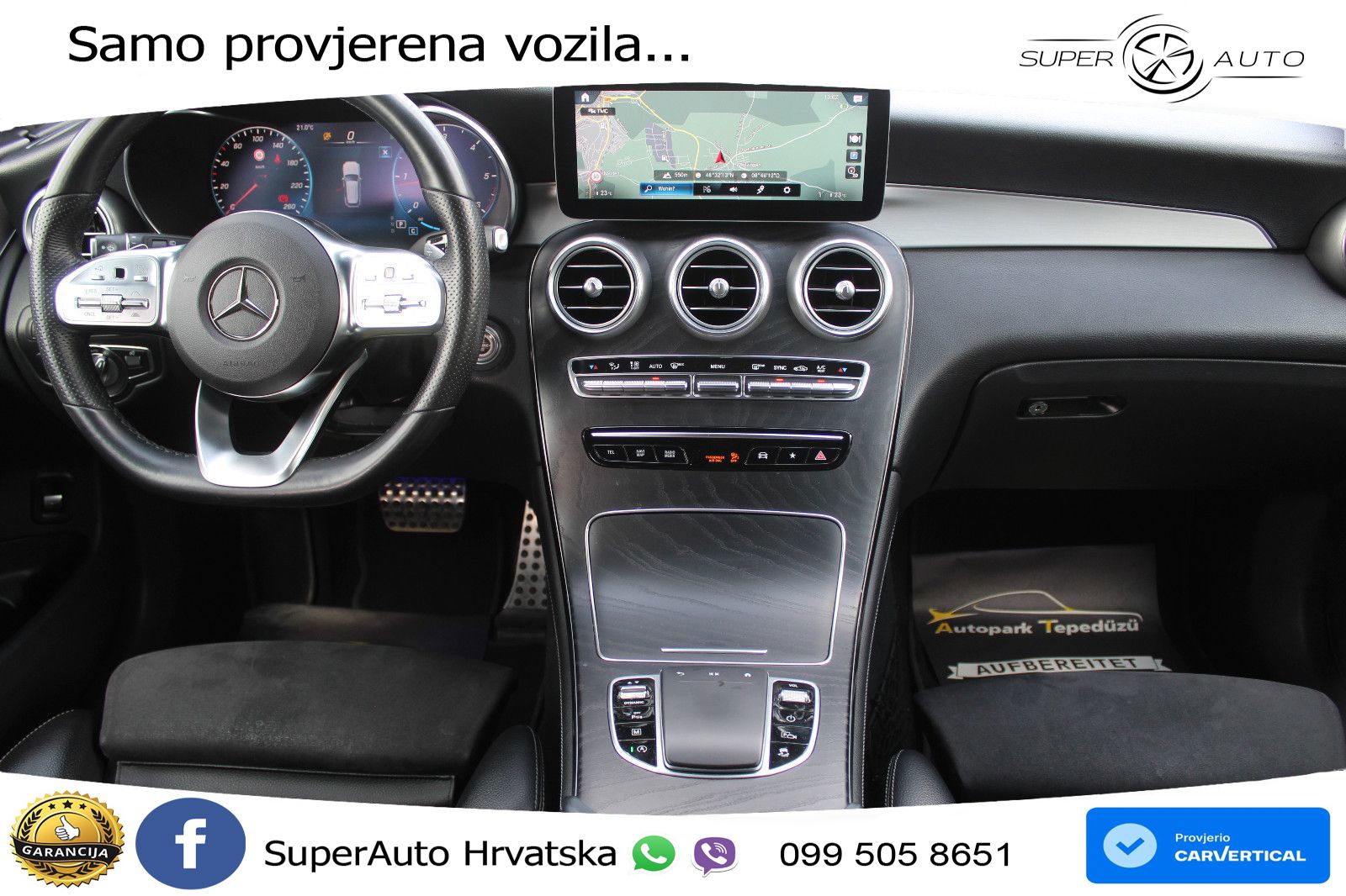 Mercedes GLC 220d (194 KS) 4MATIC G-TRONIC AMG LED+GR SJED+ACC