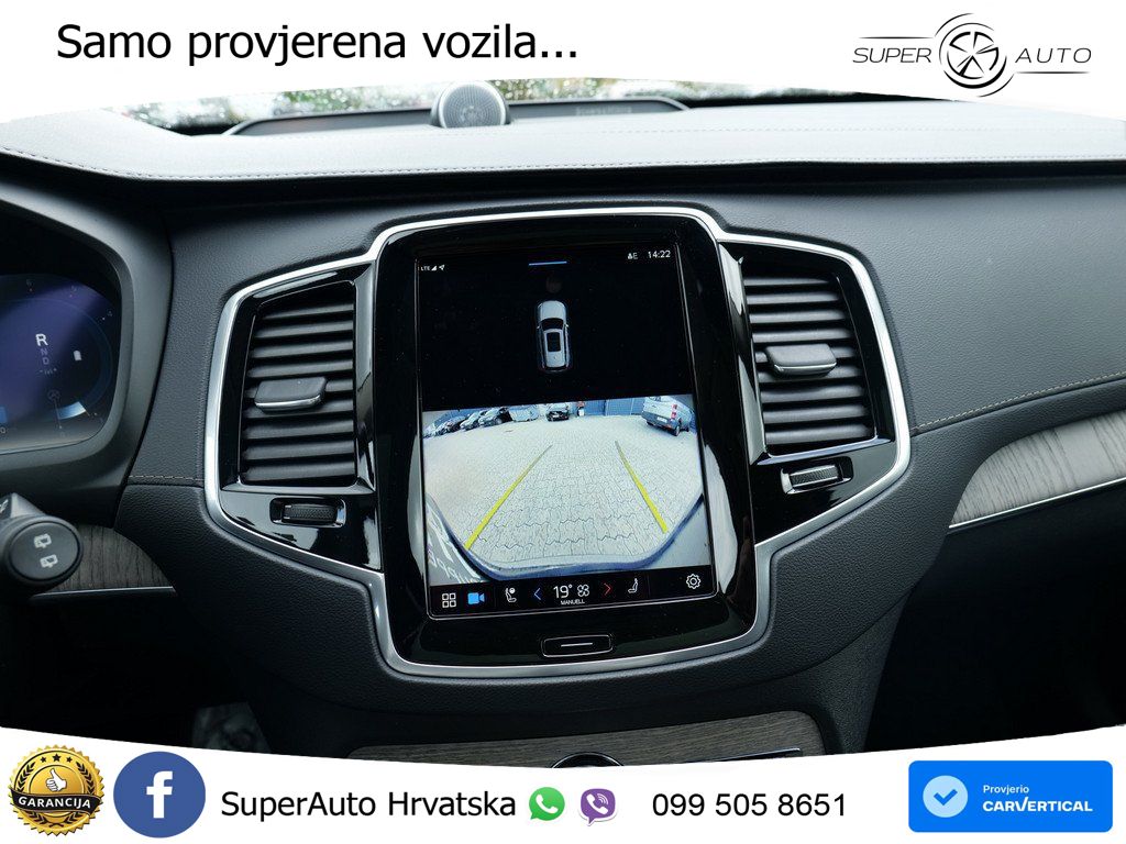 Volvo XC90 2.0 B5 Diesel AWD Automatic ACC+HEAD+4xGR SJED+360+PANO