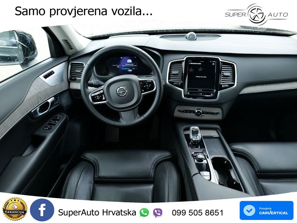 Volvo XC90 2.0 B5 Diesel AWD Automatic ACC+HEAD+4xGR SJED+360+PANO