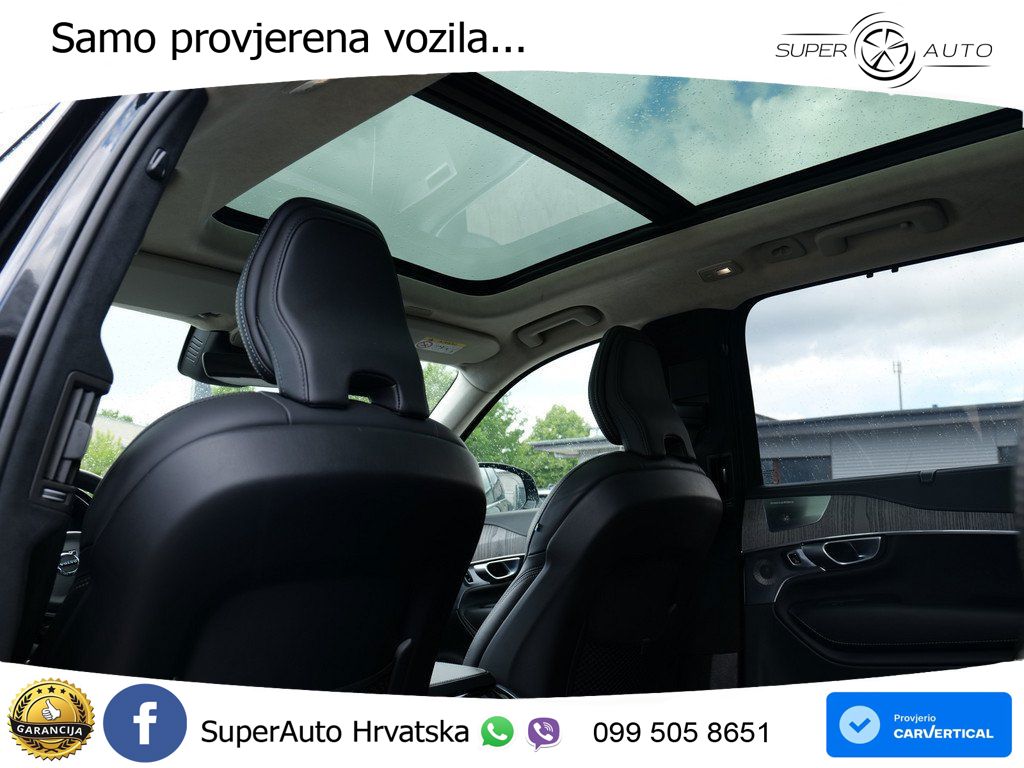 Volvo XC90 2.0 B5 Diesel AWD Automatic ACC+HEAD+4xGR SJED+360+PANO