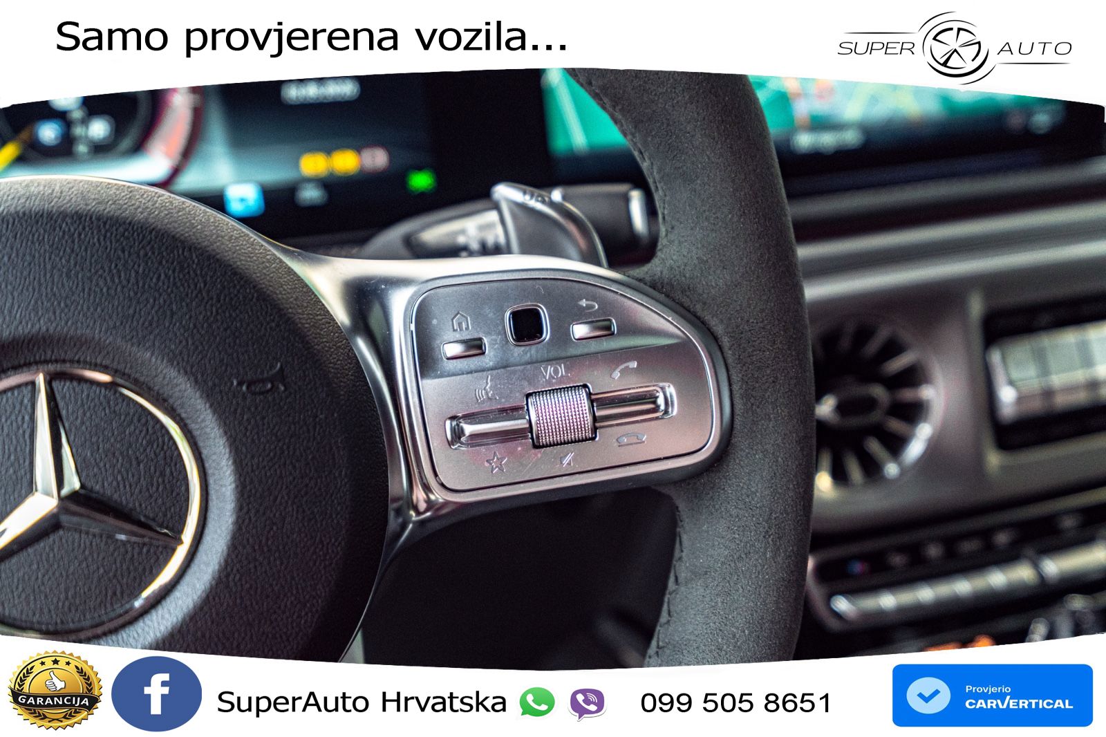Mercedes AMG G 63 Long V8 (585 KS) 4MATIC 9G-TRONIC AMG SPEEDSHIFT TCT LED+GR SJED+ACC