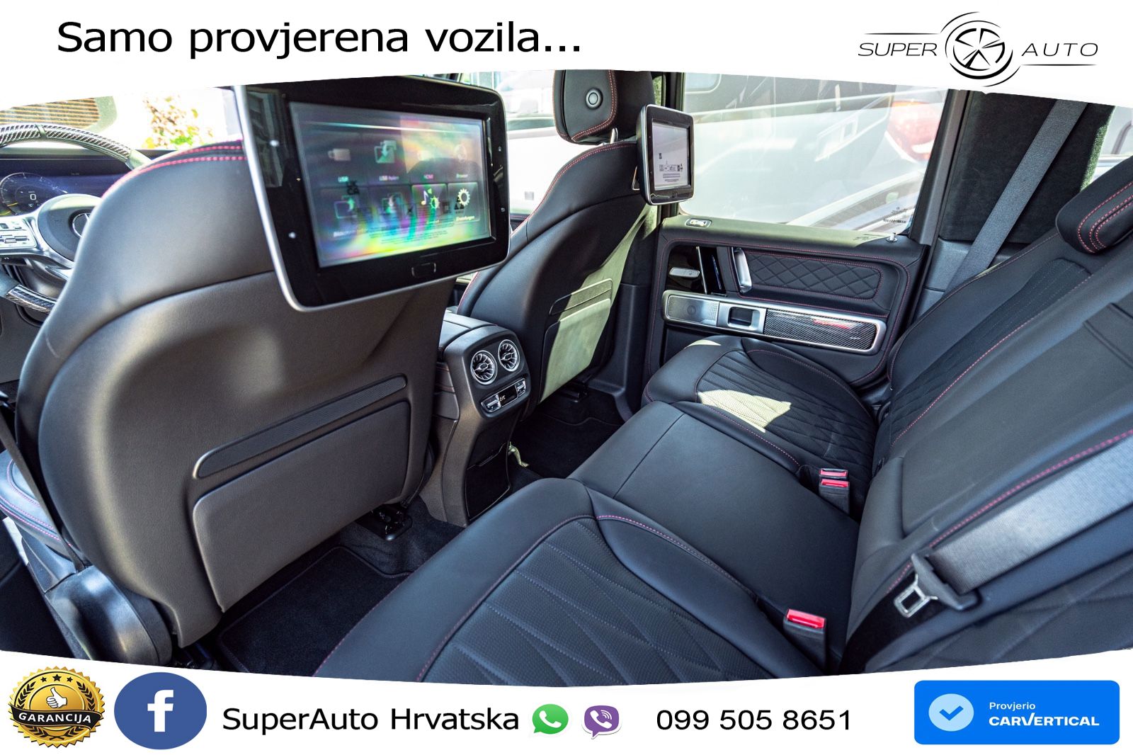 Mercedes AMG G 63 Long V8 (585 KS) 4MATIC 9G-TRONIC AMG SPEEDSHIFT TCT LED+GR SJED+ACC