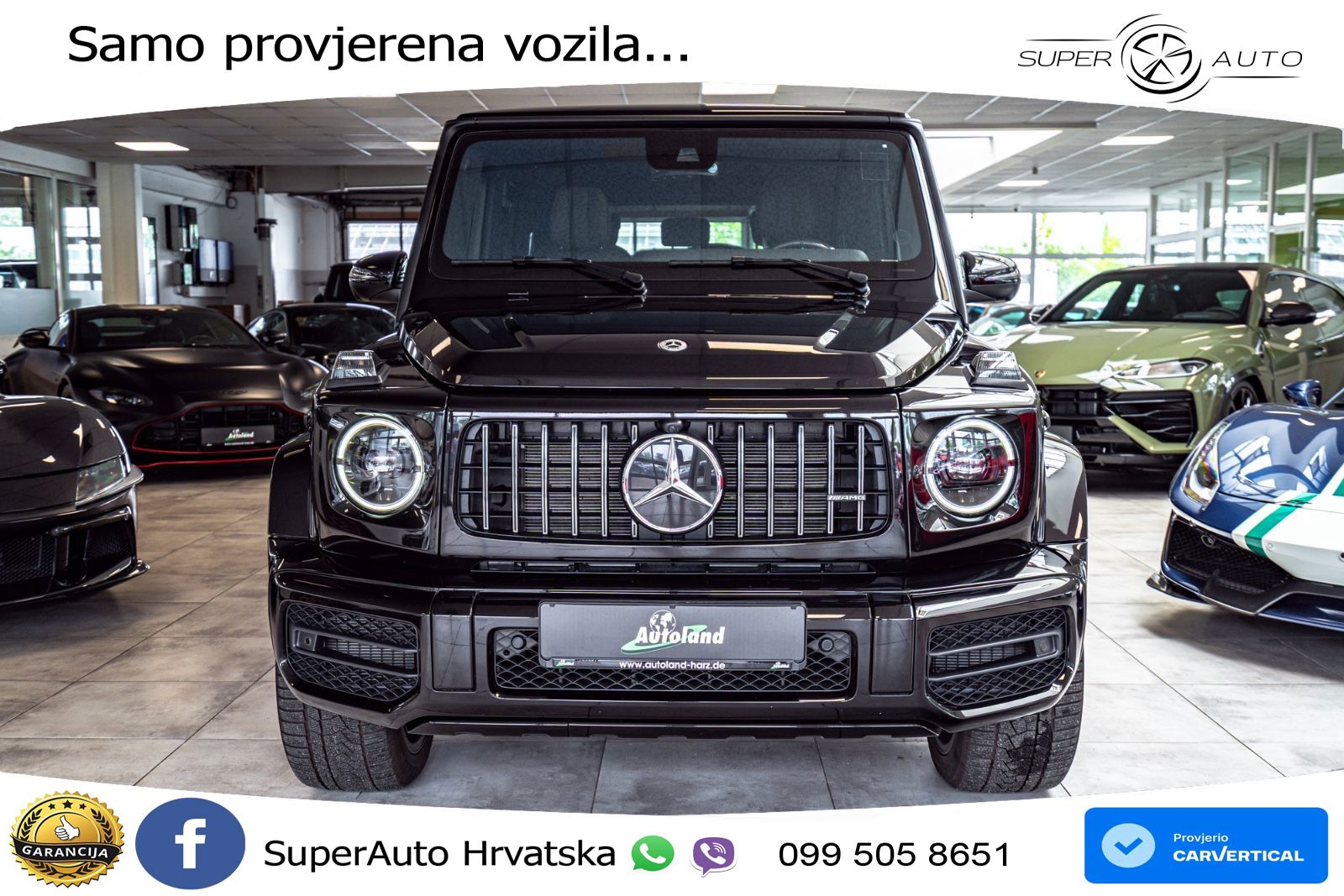Mercedes AMG G 63 Long V8 (585 KS) 4MATIC 9G-TRONIC AMG SPEEDSHIFT TCT LED+GR SJED+ACC