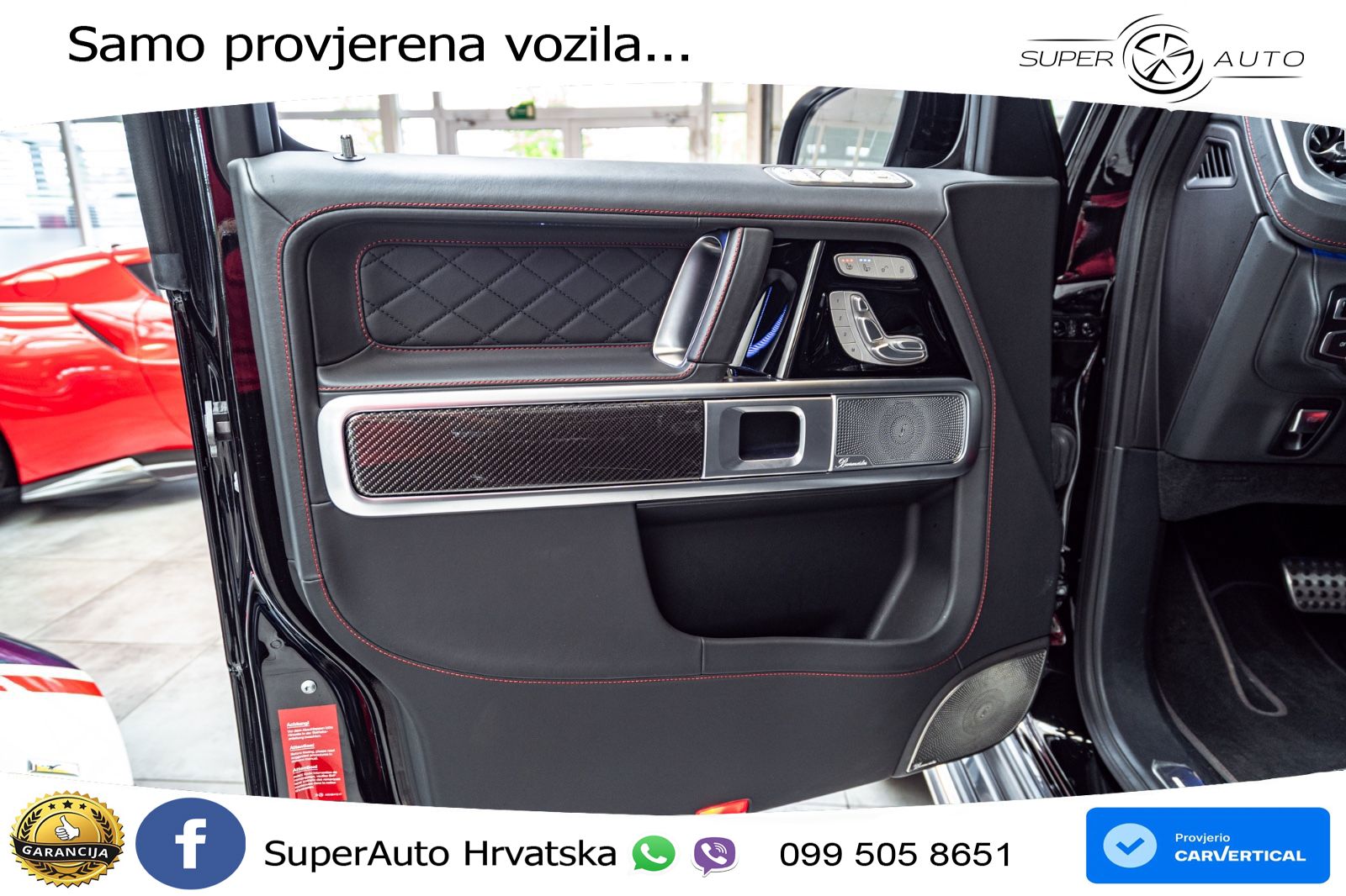 Mercedes AMG G 63 Long V8 (585 KS) 4MATIC 9G-TRONIC AMG SPEEDSHIFT TCT LED+GR SJED+ACC