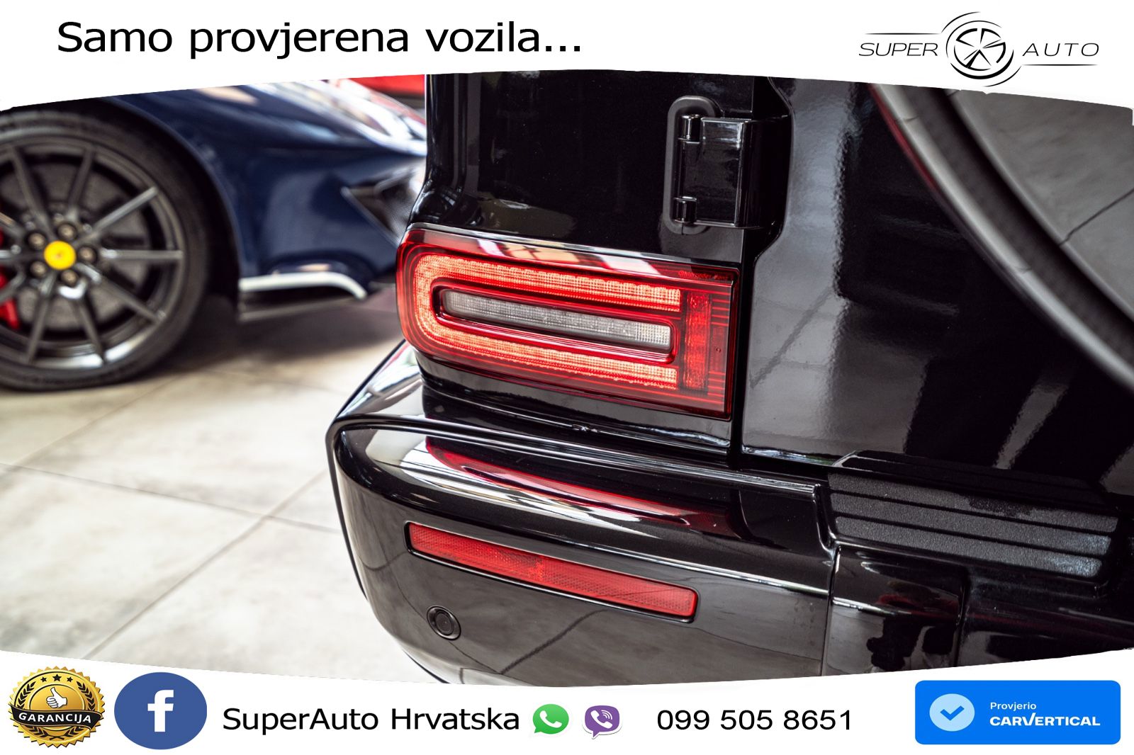 Mercedes AMG G 63 Long V8 (585 KS) 4MATIC 9G-TRONIC AMG SPEEDSHIFT TCT LED+GR SJED+ACC