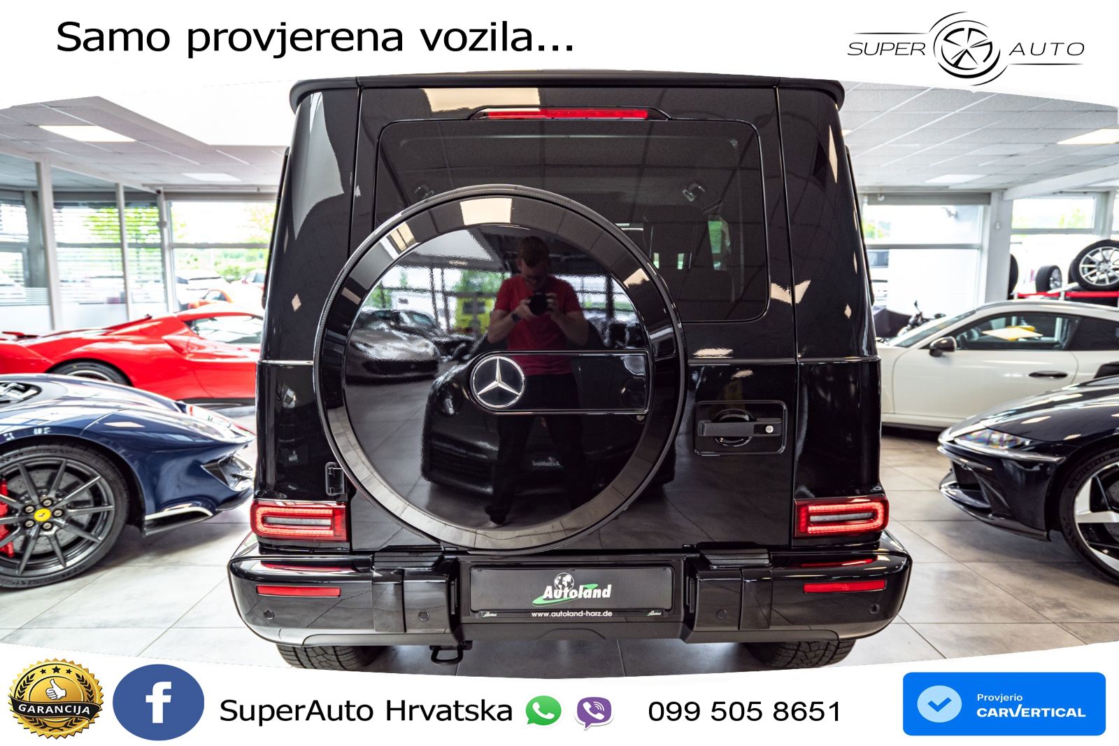Mercedes AMG G 63 Long V8 (585 KS) 4MATIC 9G-TRONIC AMG SPEEDSHIFT TCT LED+GR SJED+ACC