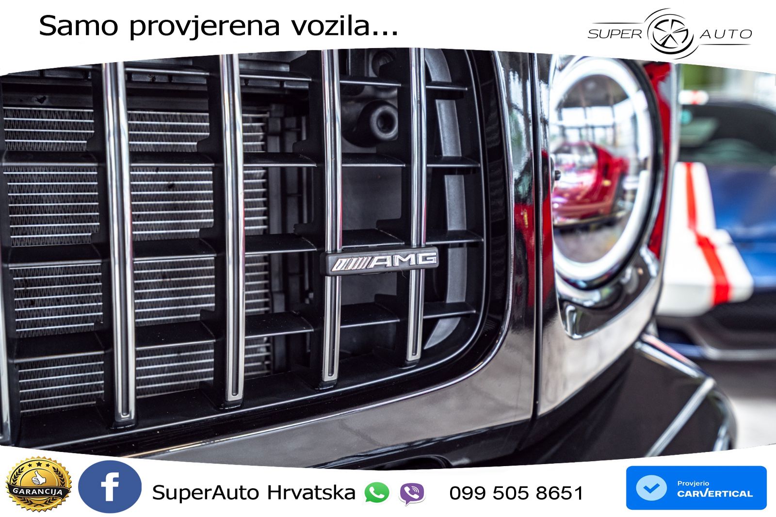 Mercedes AMG G 63 Long V8 (585 KS) 4MATIC 9G-TRONIC AMG SPEEDSHIFT TCT LED+GR SJED+ACC