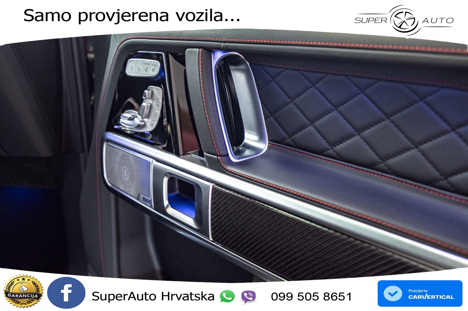 Mercedes AMG G 63 Long V8 (585 KS) 4MATIC 9G-TRONIC AMG SPEEDSHIFT TCT LED+GR SJED+ACC