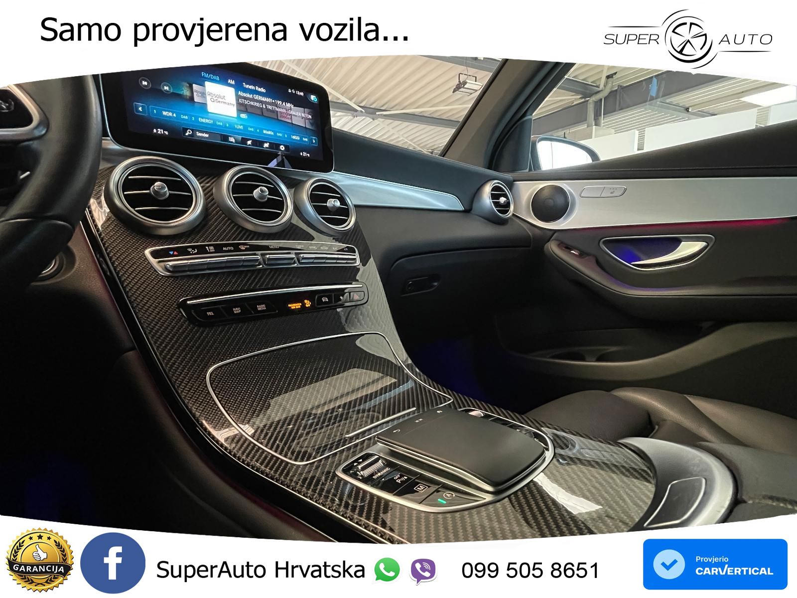Mercedes GLC Coupe 220d (194 KS) 4MATIC G-TRONIC LED+GR SJED+ACC