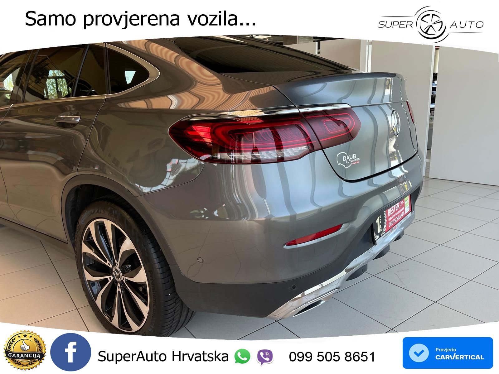Mercedes GLC Coupe 220d (194 KS) 4MATIC G-TRONIC LED+GR SJED+ACC