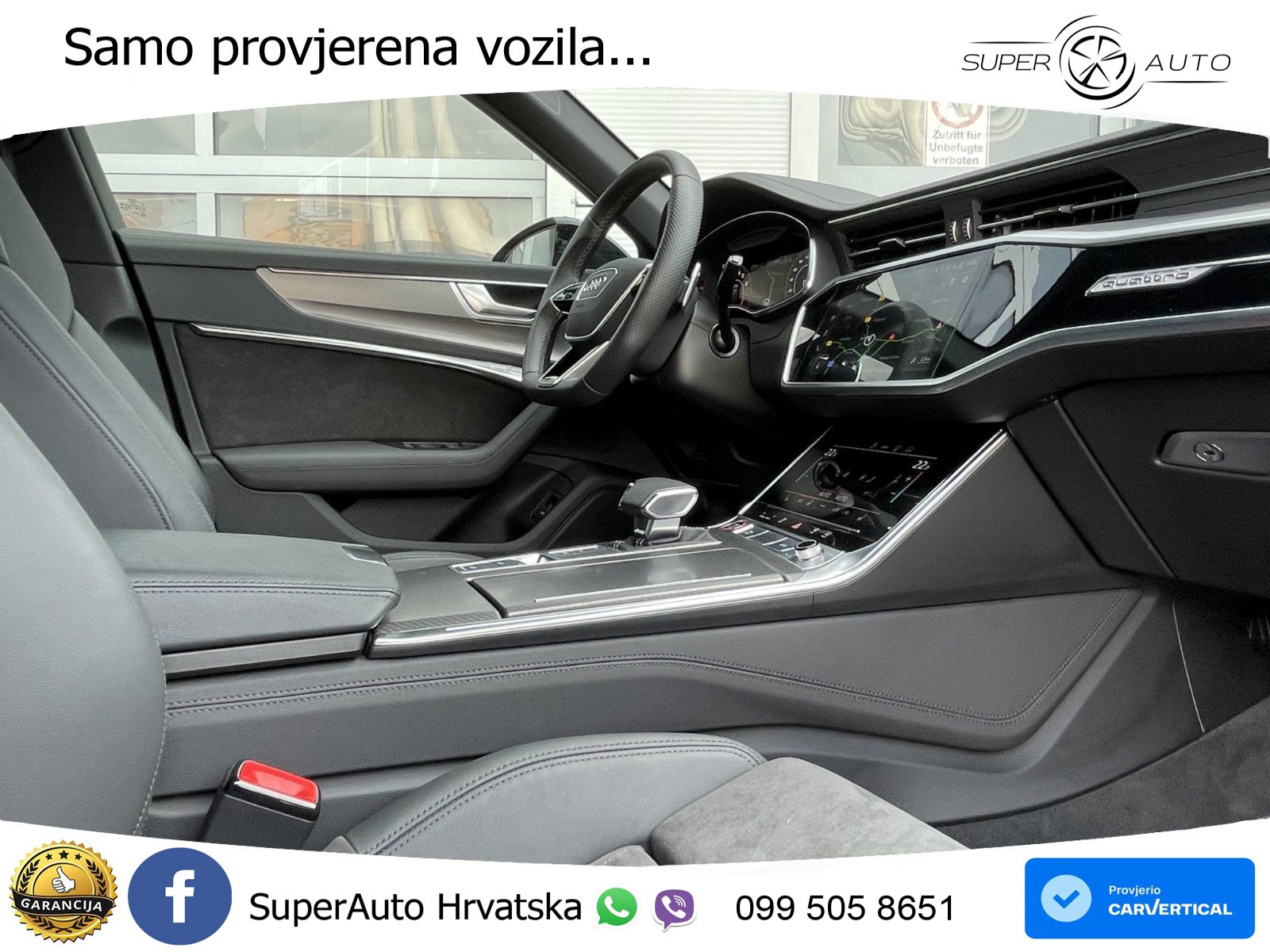 Audi RS6 Avant 4.0 TFSI V8 (600 KS) quattro Tiptronic ZRAČNI+ACC+GR SJED+KAM+PANO