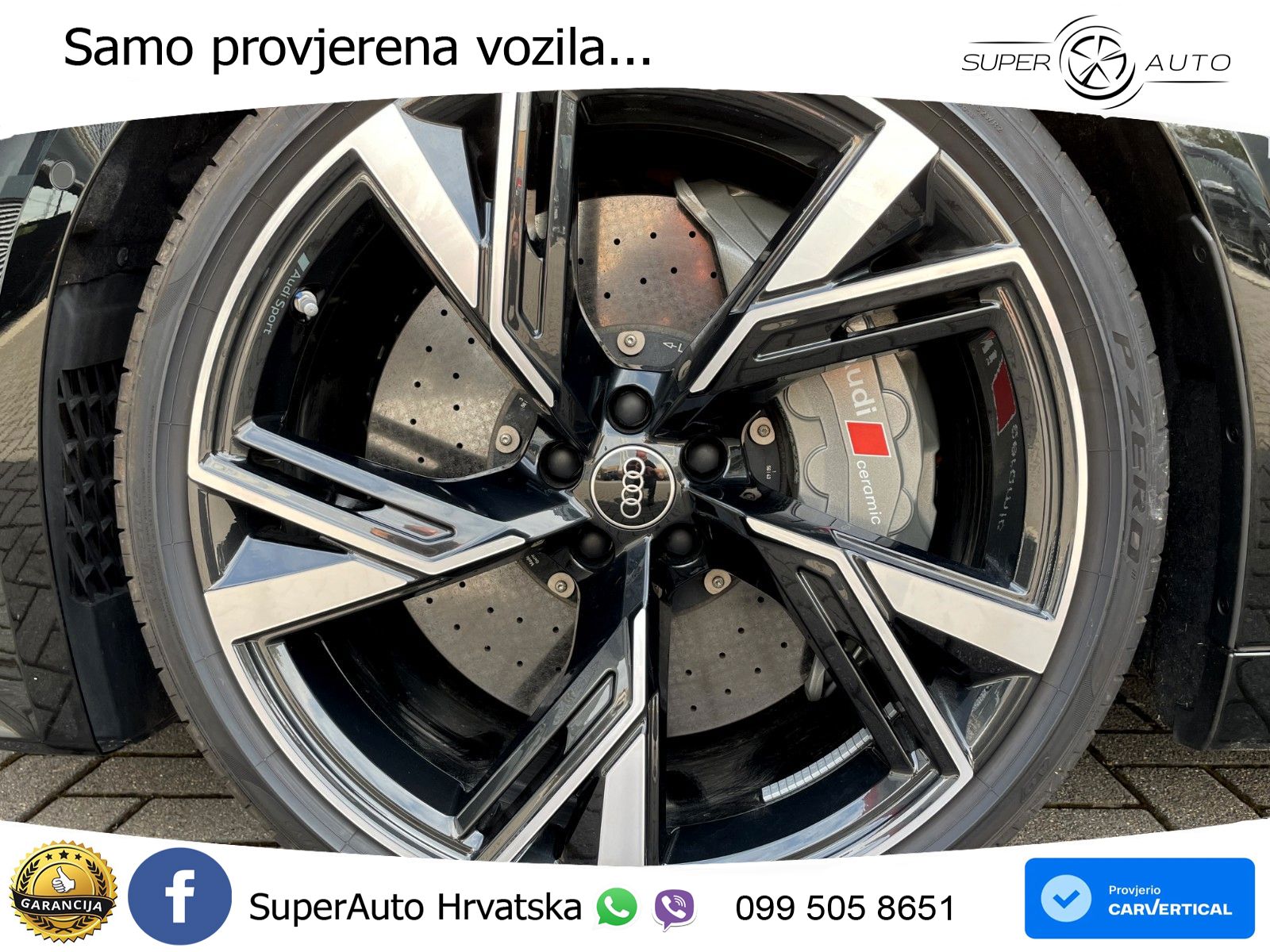 Audi RS6 Avant 4.0 TFSI V8 (600 KS) quattro Tiptronic ZRAČNI+ACC+GR SJED+KAM+PANO