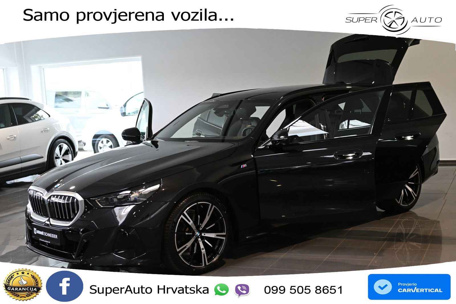 BMW 520d Touring (197 KS) Steptronic M Sport LED+GR SJED+ACC