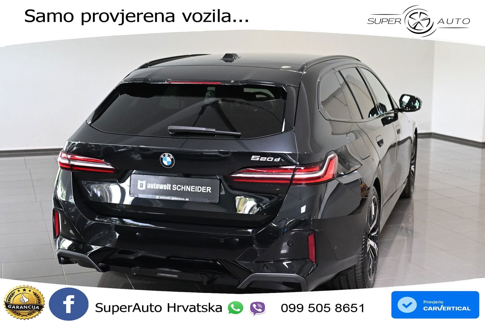 BMW 520d Touring (197 KS) Steptronic M Sport LED+GR SJED+ACC