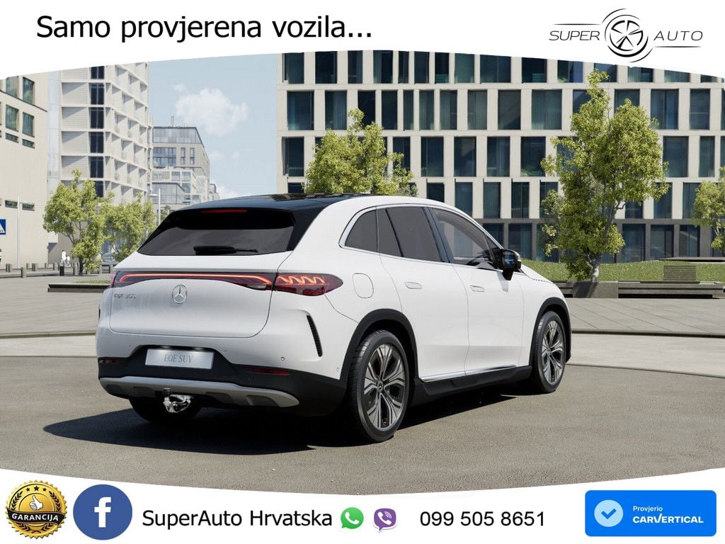 Mercedes EQE SUV 300 100 kWh (245 KS) LED+GR SJED+ACC