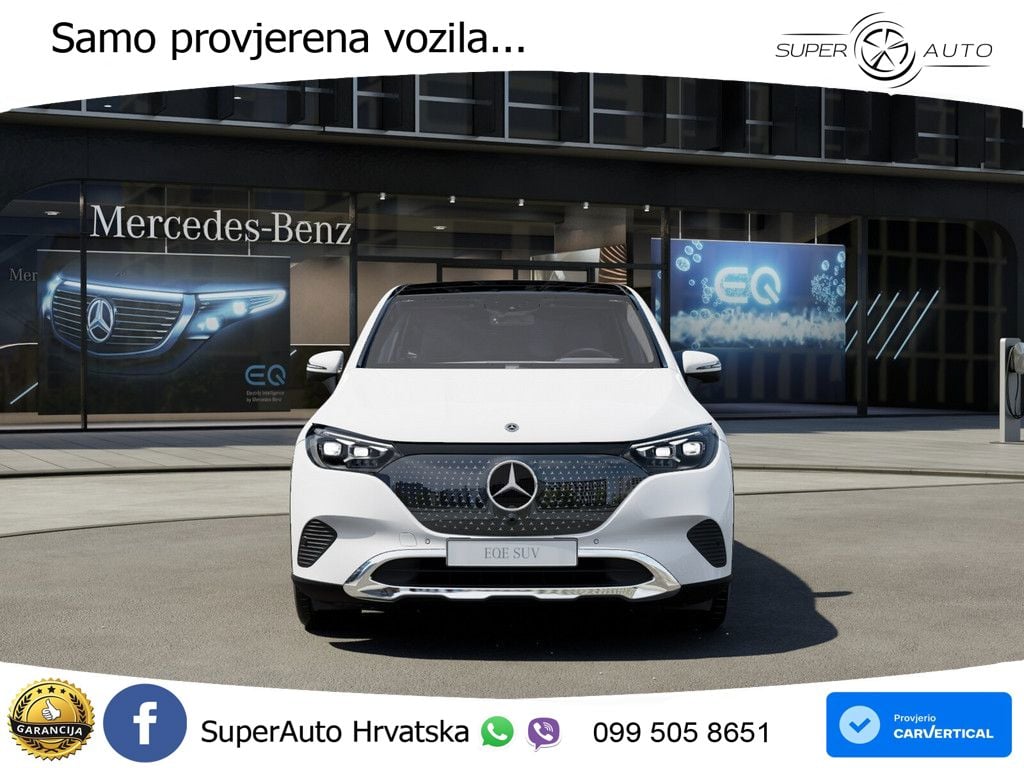 Mercedes EQE SUV 300 100 kWh (245 KS) LED+GR SJED+ACC