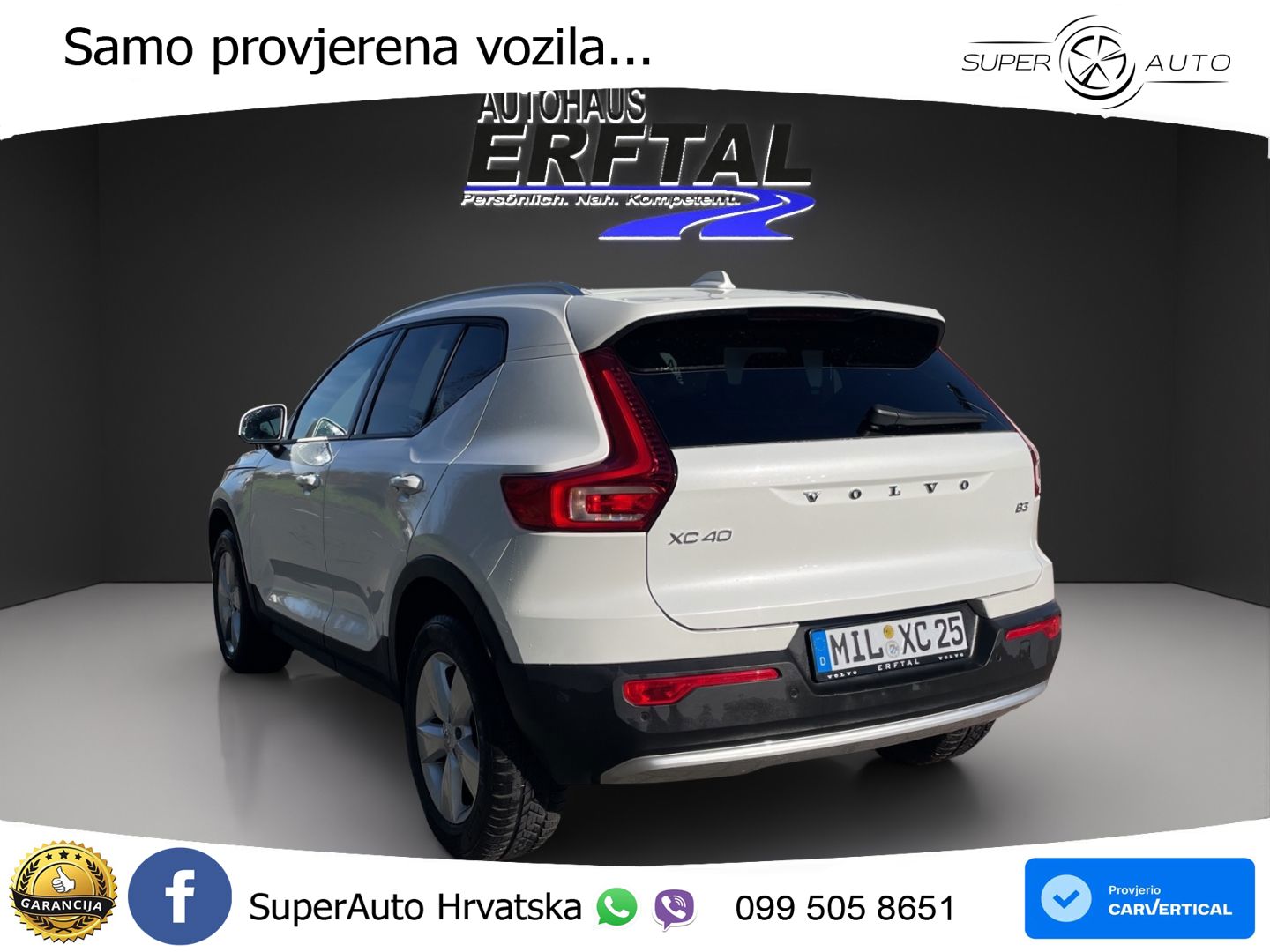 Volvo XC40 2.0 B3 163 KS Automatic LED+GR SJED+ACC