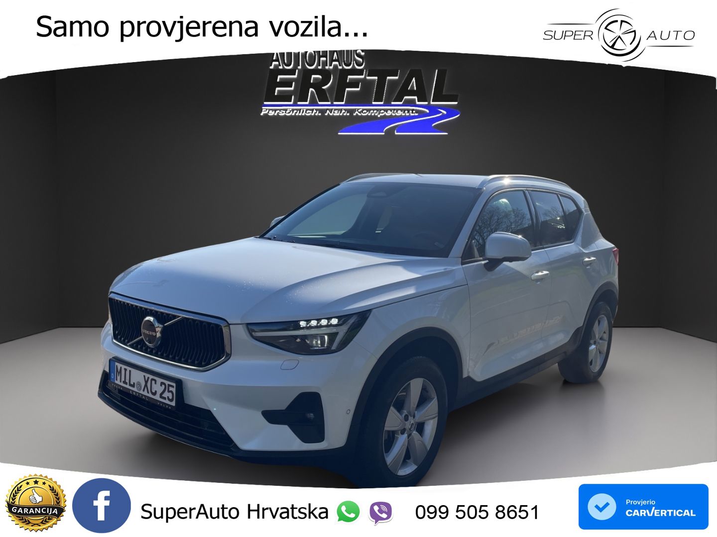 Volvo XC40 2.0 B3 163 KS Automatic LED+GR SJED+ACC