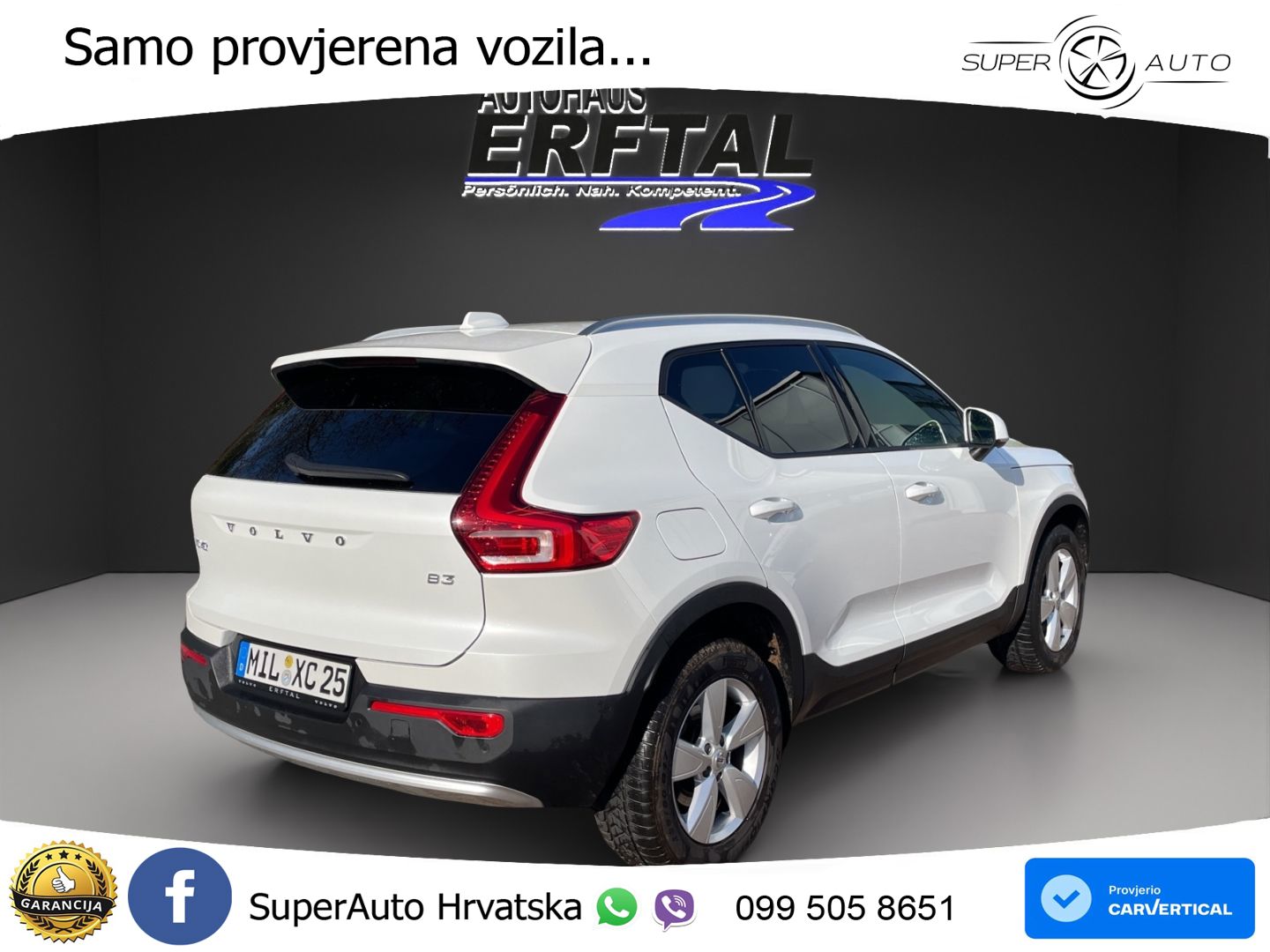 Volvo XC40 2.0 B3 163 KS Automatic LED+GR SJED+ACC