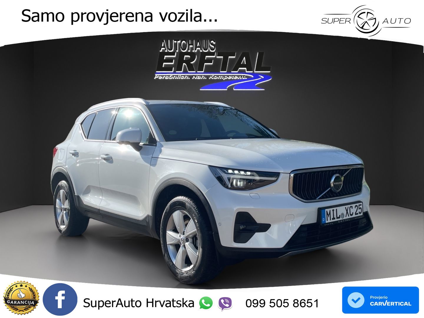 Volvo XC40 2.0 B3 163 KS Automatic LED+GR SJED+ACC