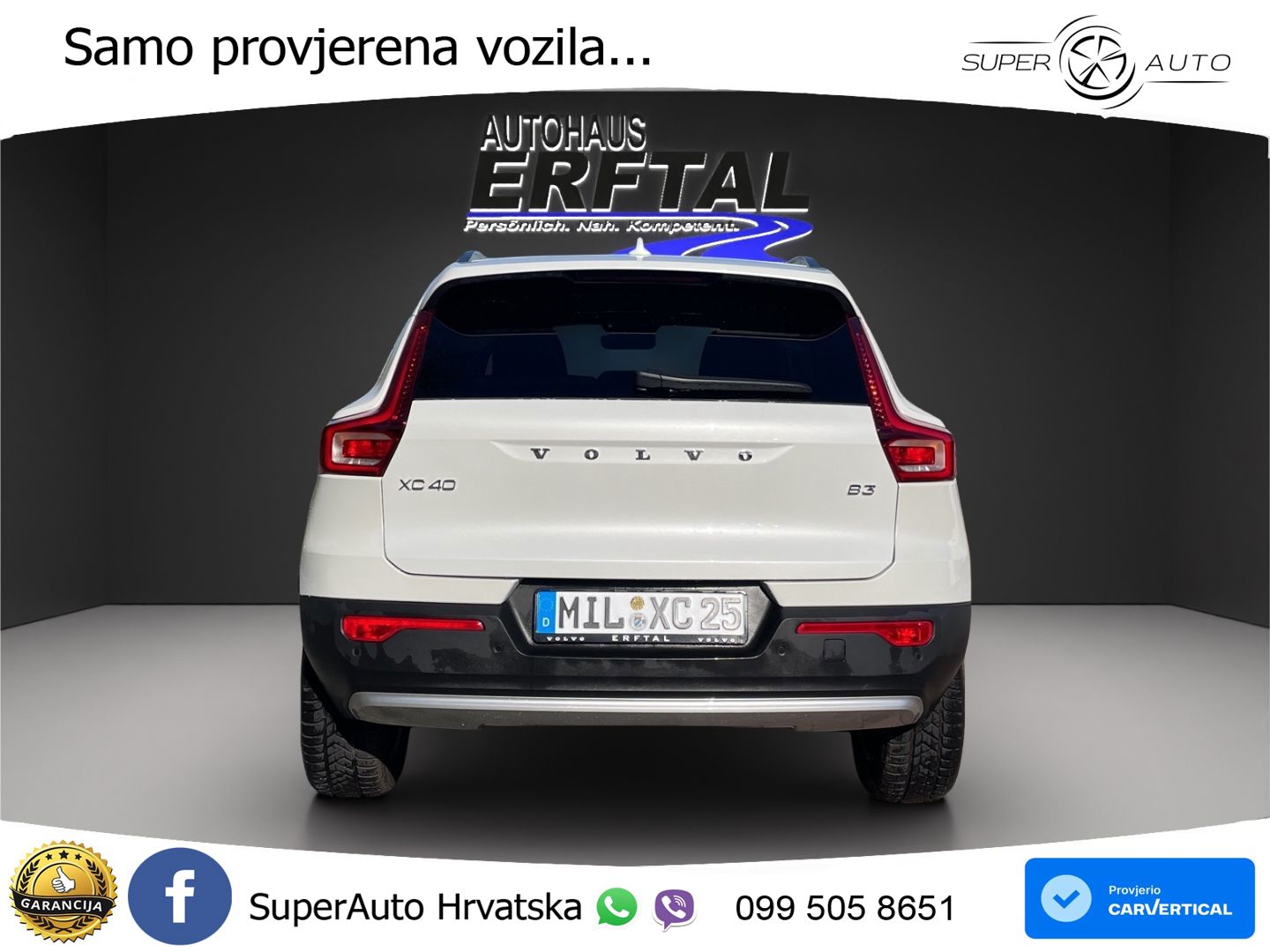 Volvo XC40 2.0 B3 163 KS Automatic LED+GR SJED+ACC