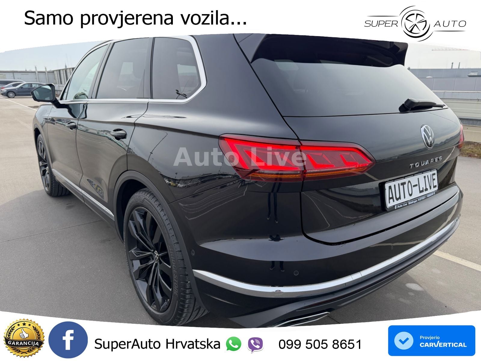 Volkswagen Touareg 3.0 V6 TDI (286 KS) 4MOTION Tiptronic ZRAČNI+ACC+GR SJED+KAM+PANO