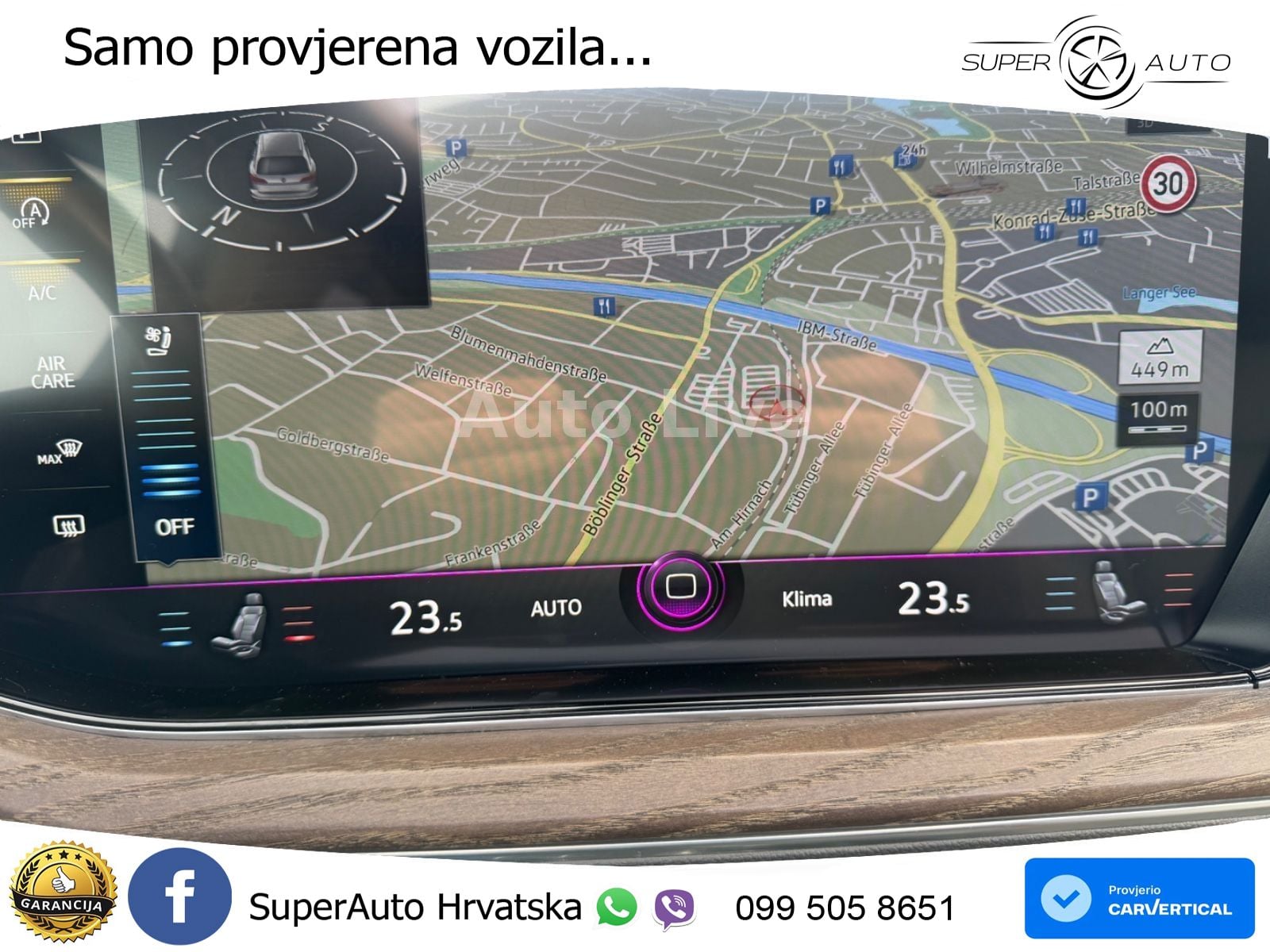 Volkswagen Touareg 3.0 V6 TDI (286 KS) 4MOTION Tiptronic ZRAČNI+ACC+GR SJED+KAM+PANO