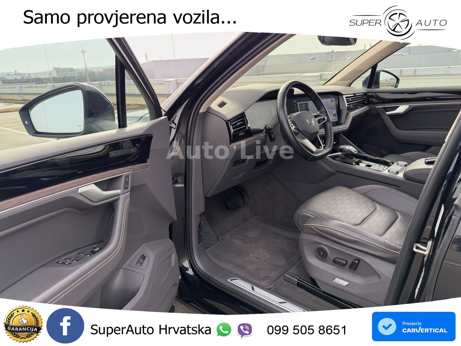 Volkswagen Touareg 3.0 V6 TDI (286 KS) 4MOTION Tiptronic ZRAČNI+ACC+GR SJED+KAM+PANO