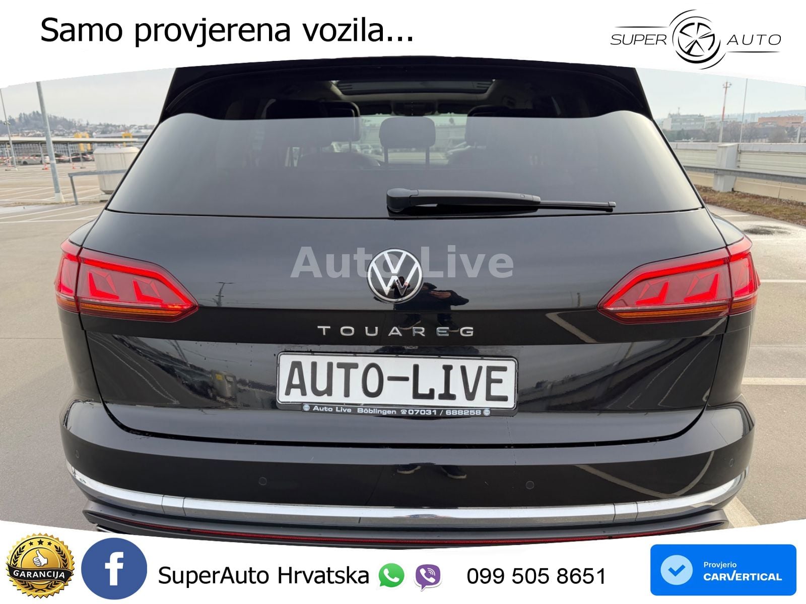Volkswagen Touareg 3.0 V6 TDI (286 KS) 4MOTION Tiptronic ZRAČNI+ACC+GR SJED+KAM+PANO