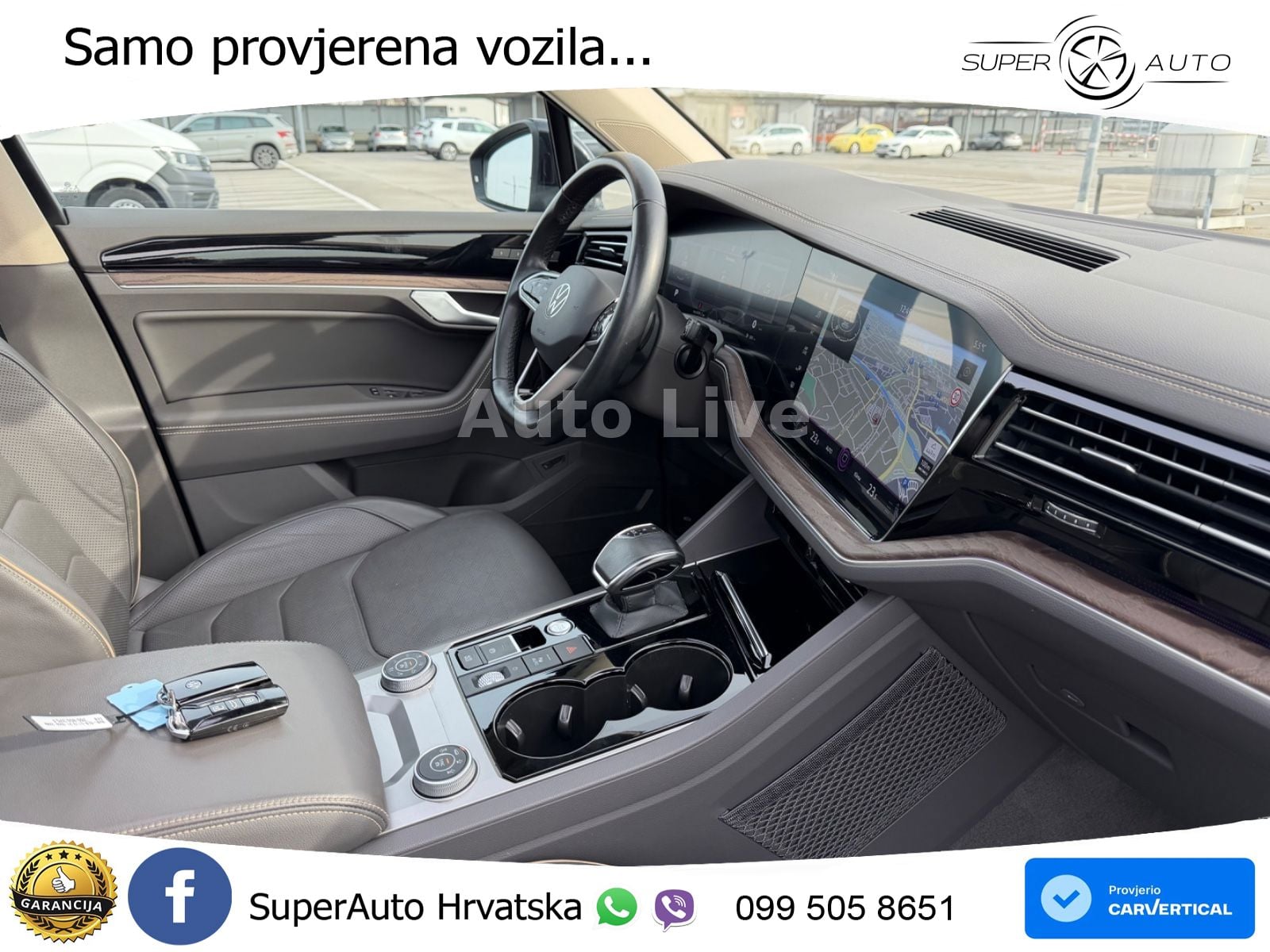 Volkswagen Touareg 3.0 V6 TDI (286 KS) 4MOTION Tiptronic ZRAČNI+ACC+GR SJED+KAM+PANO
