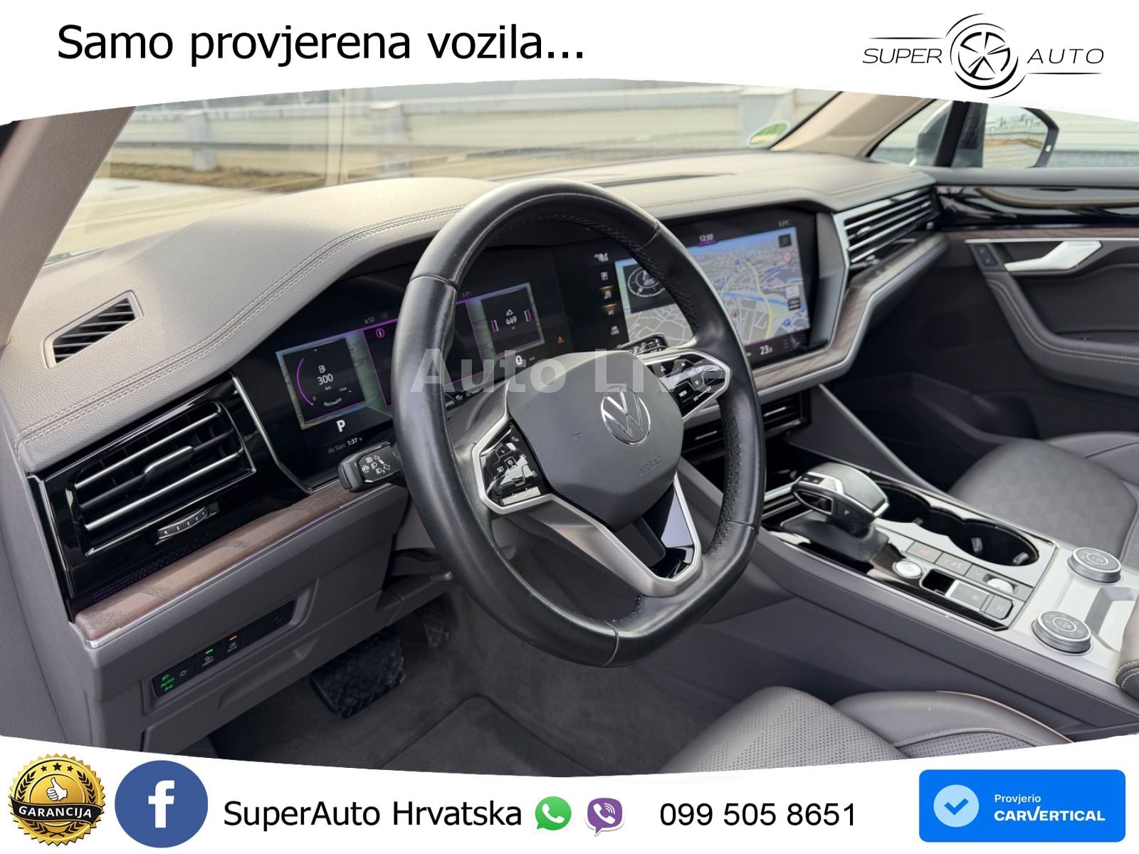 Volkswagen Touareg 3.0 V6 TDI (286 KS) 4MOTION Tiptronic ZRAČNI+ACC+GR SJED+KAM+PANO