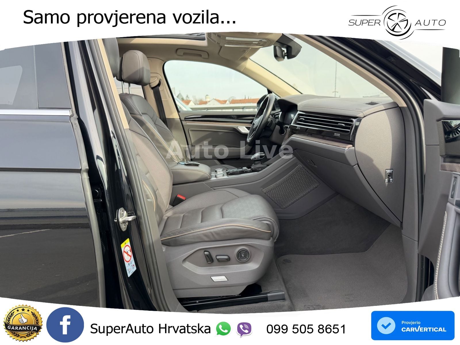 Volkswagen Touareg 3.0 V6 TDI (286 KS) 4MOTION Tiptronic ZRAČNI+ACC+GR SJED+KAM+PANO