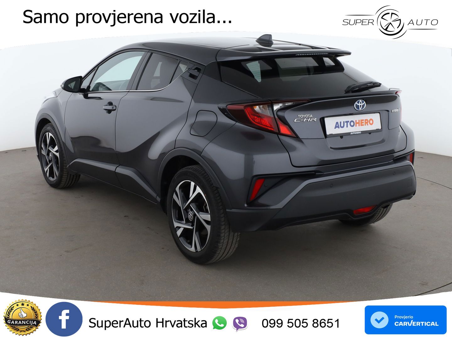 Toyota C-HR 1.8 (122 KS) Hybrid e-CVT LED+GR SJED+ACC