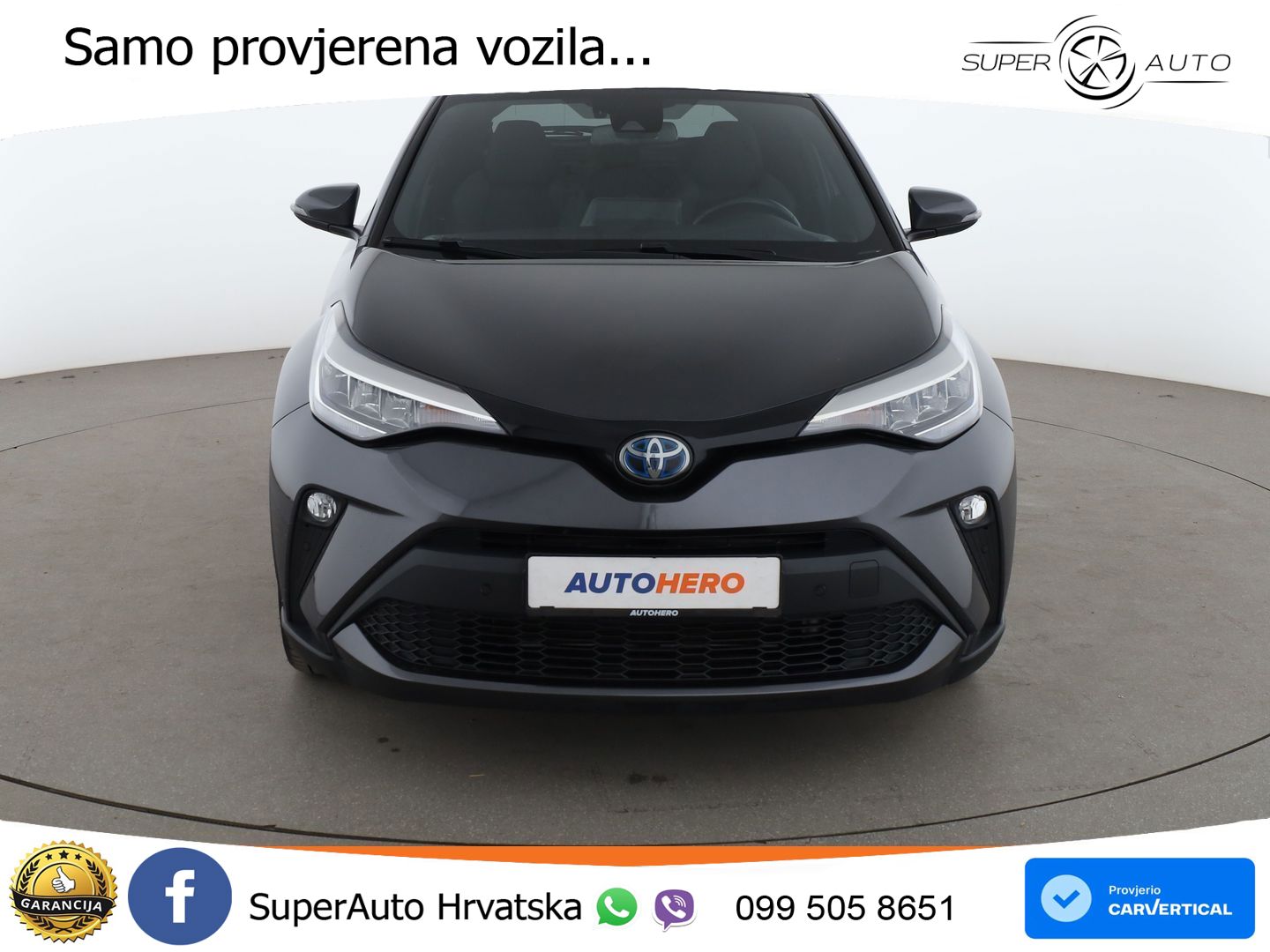 Toyota C-HR 1.8 (122 KS) Hybrid e-CVT LED+GR SJED+ACC