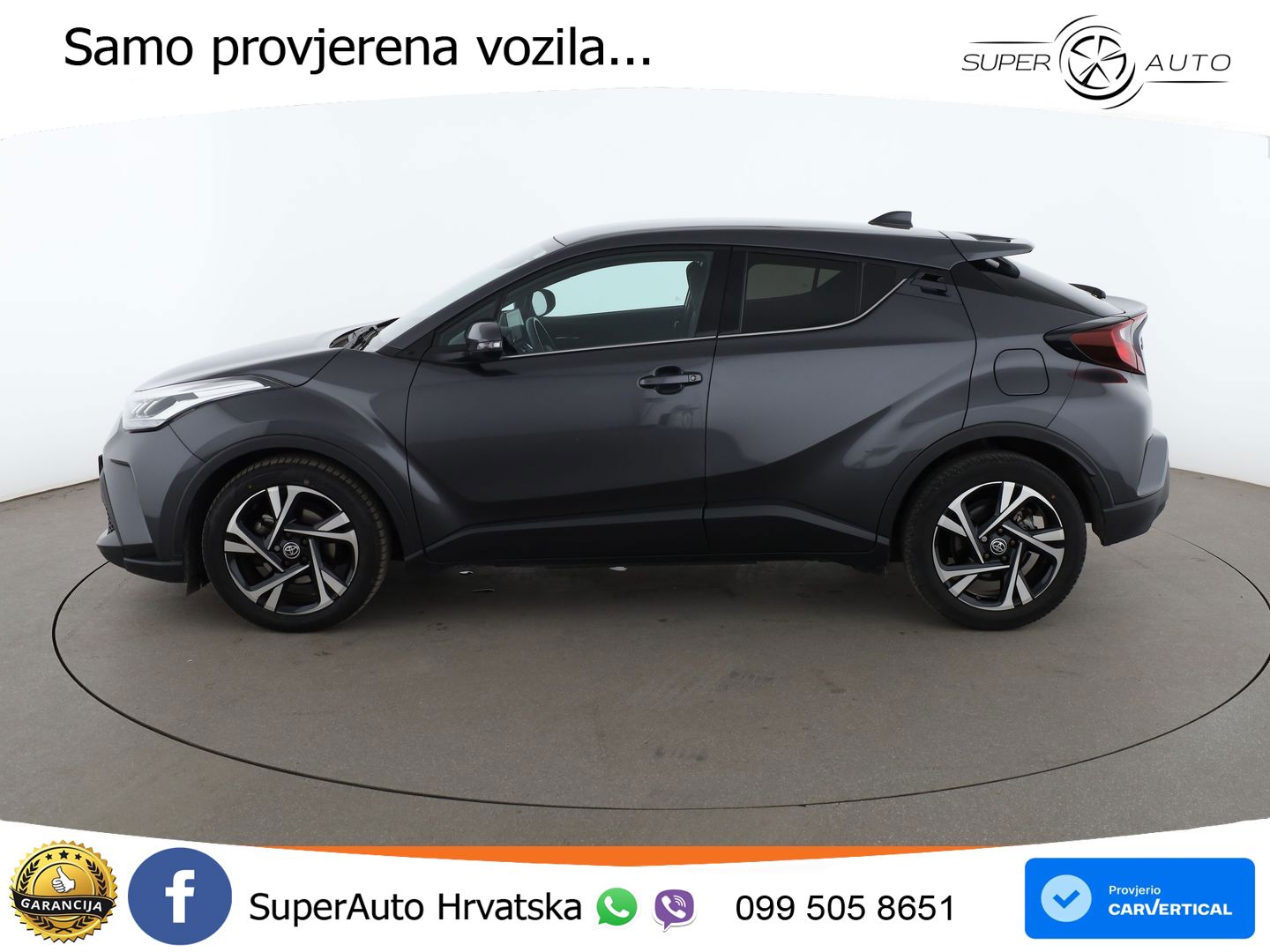 Toyota C-HR 1.8 (122 KS) Hybrid e-CVT LED+GR SJED+ACC