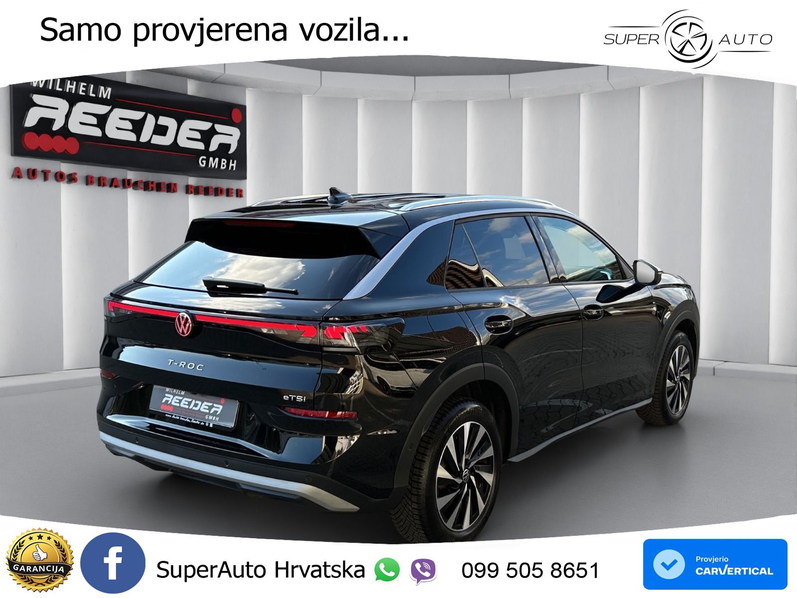 Volkswagen T-Roc 1.5 eTSI (150 KS)  DSG LED+GR SJED+ACC
