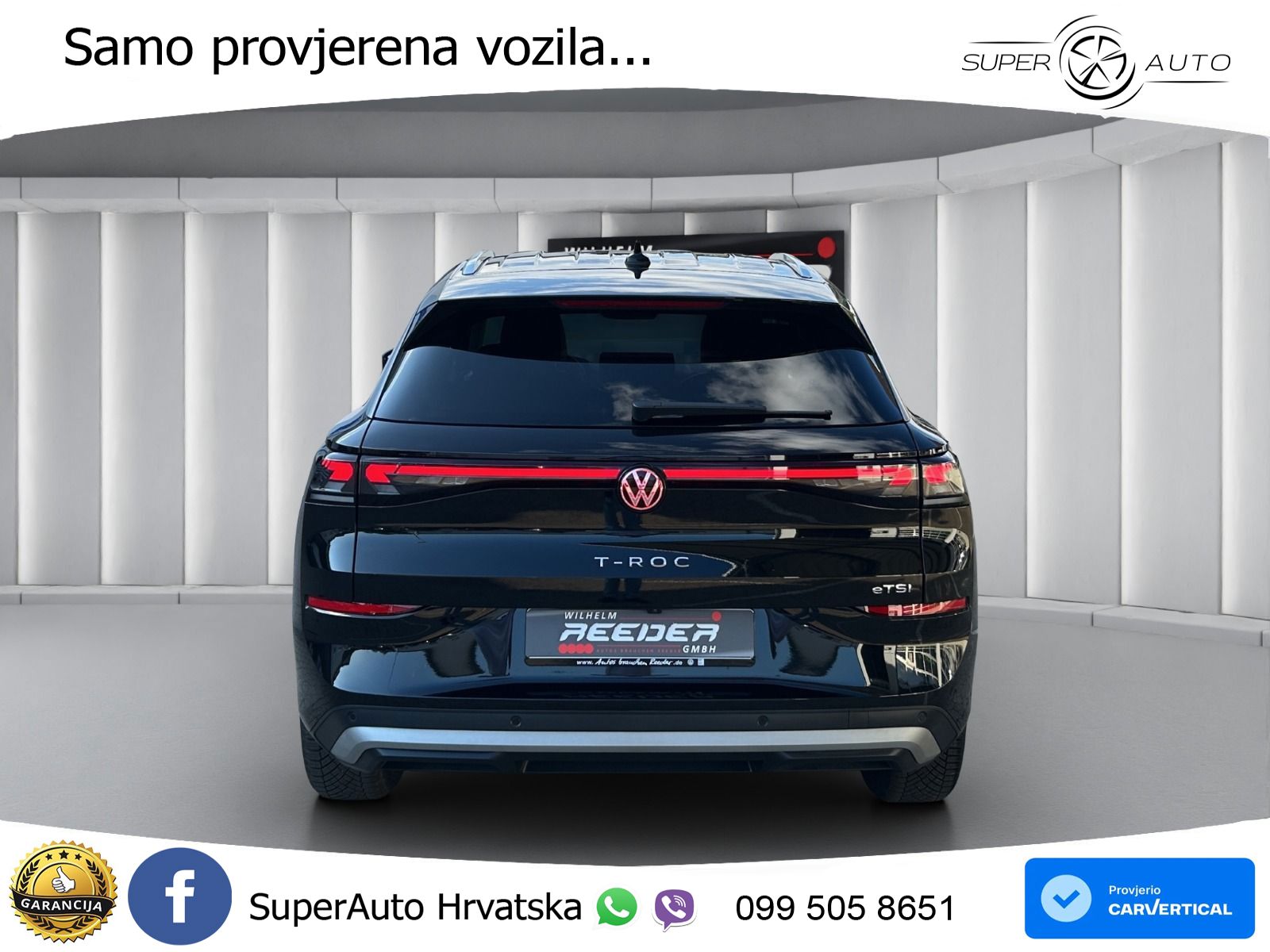 Volkswagen T-Roc 1.5 eTSI (150 KS)  DSG LED+GR SJED+ACC
