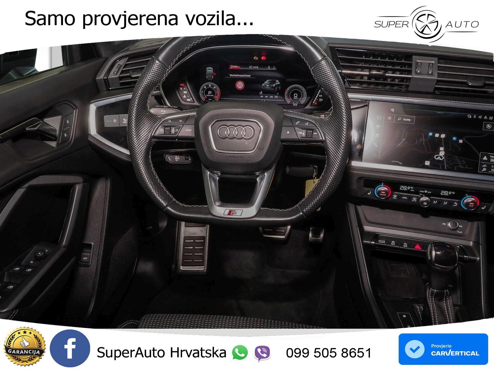 Audi Q3 Sportback 35 TDI (150 KS) quattro S tronic S line LED+GR SJED+ACC