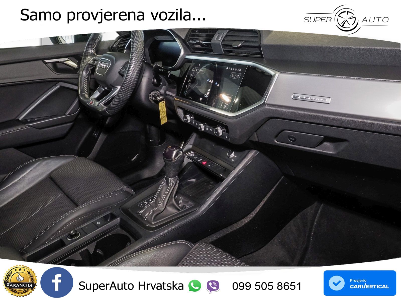 Audi Q3 Sportback 35 TDI (150 KS) quattro S tronic S line LED+GR SJED+ACC