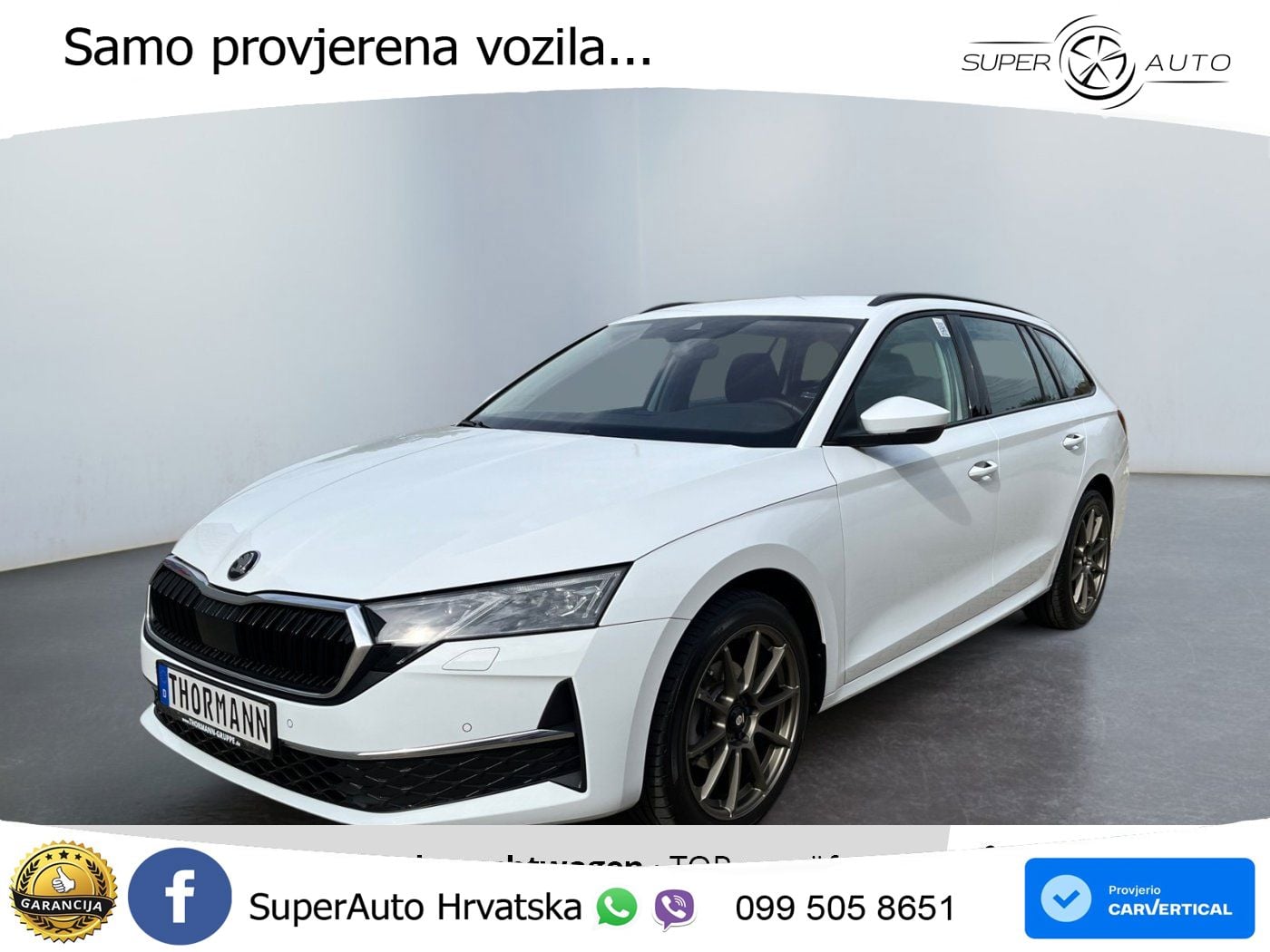 Škoda Octavia Combi 2.0 TDI (150 KS) DSG Selection MATRIX+GR SJED+KAM