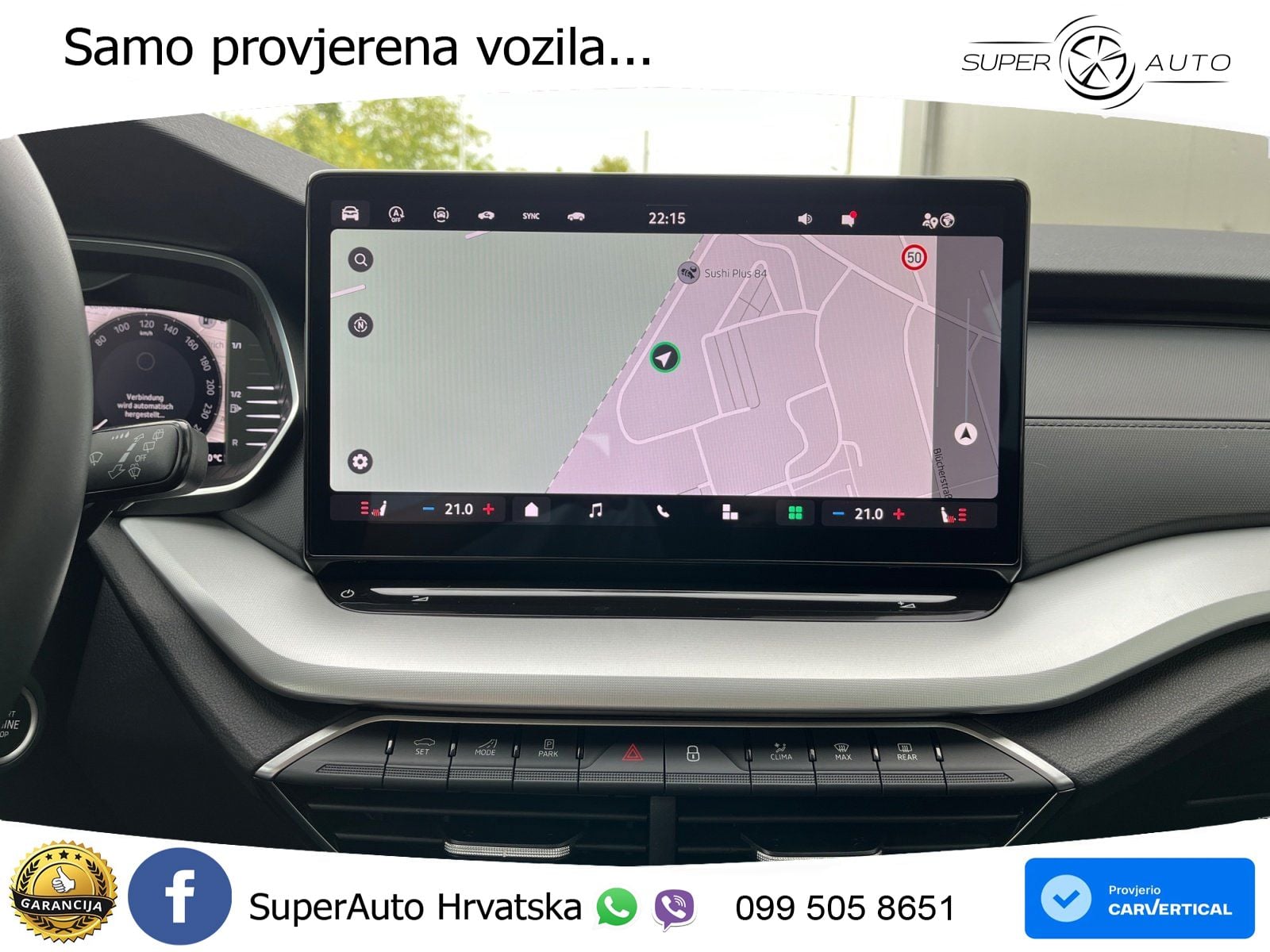 Škoda Octavia Combi 2.0 TDI (150 KS) DSG Selection MATRIX+GR SJED+KAM