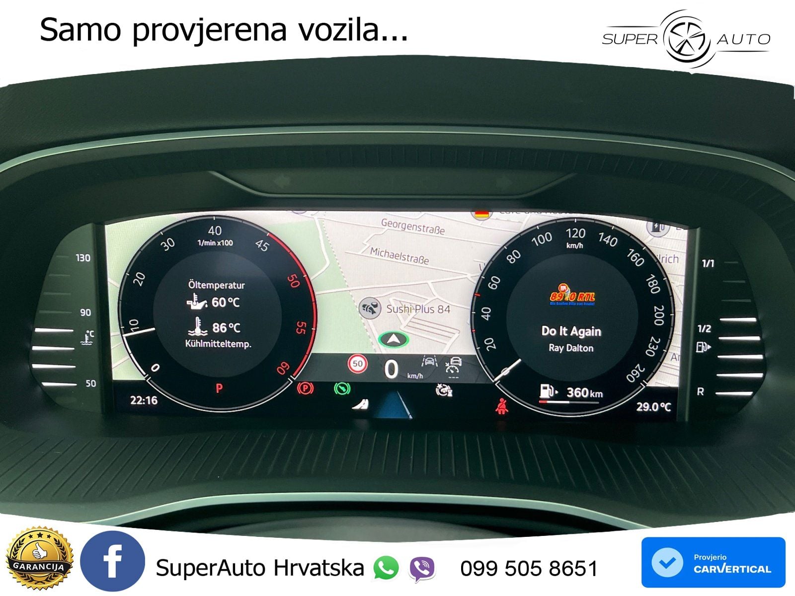 Škoda Octavia Combi 2.0 TDI (150 KS) DSG Selection MATRIX+GR SJED+KAM