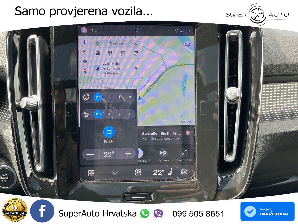 Volvo XC40 2.0 B4 AWD 197 KS Automatic LED+GR SJED+ACC
