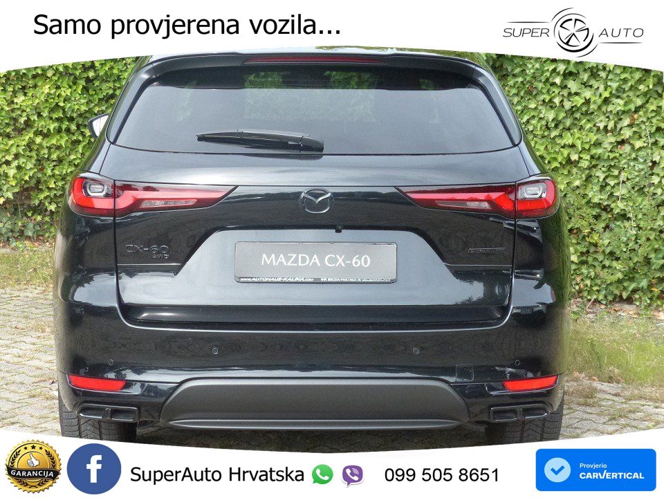 Mazda CX-60 2.5 e-Skyactiv (328 KS) AWD Automatic LED+GR SJED+ACC