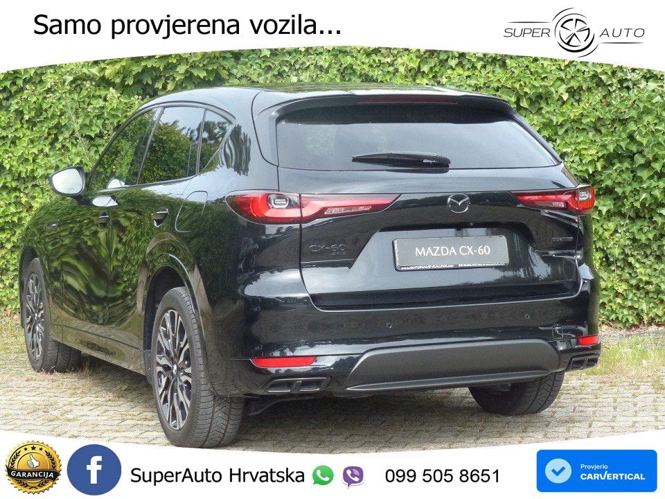Mazda CX-60 2.5 e-Skyactiv (328 KS) AWD Automatic LED+GR SJED+ACC