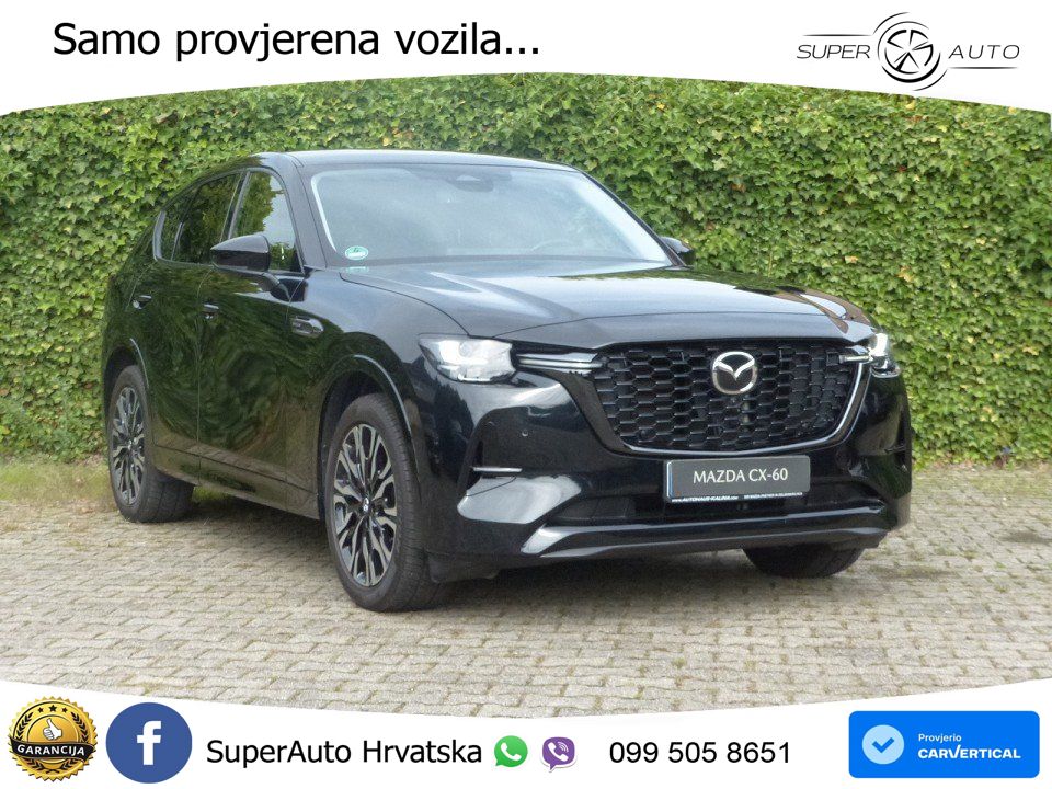 Mazda CX-60 2.5 e-Skyactiv (328 KS) AWD Automatic LED+GR SJED+ACC