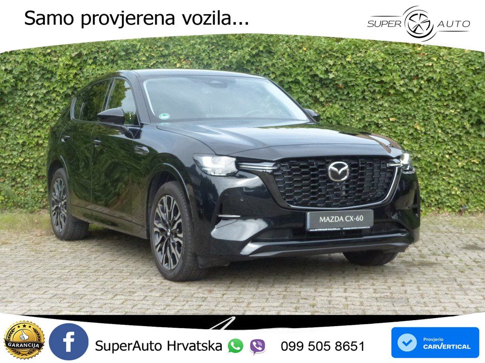 Mazda CX-60 2.5 e-Skyactiv (328 KS) AWD Automatic LED+GR SJED+ACC