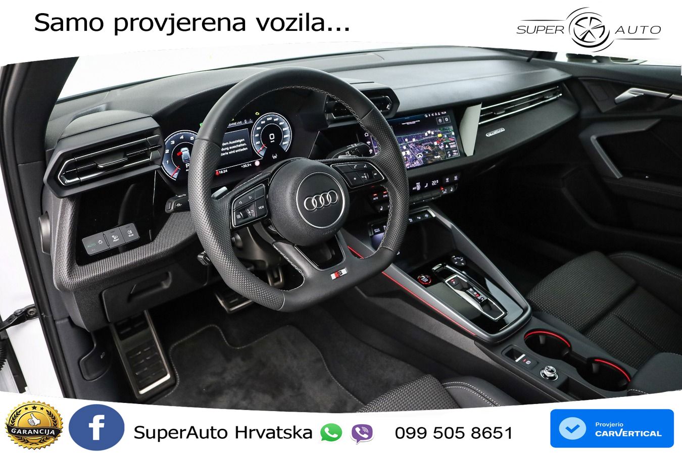Audi S3 2.0 TFSI (333 KS) quattro S tronic LED+GR SJED+ACC